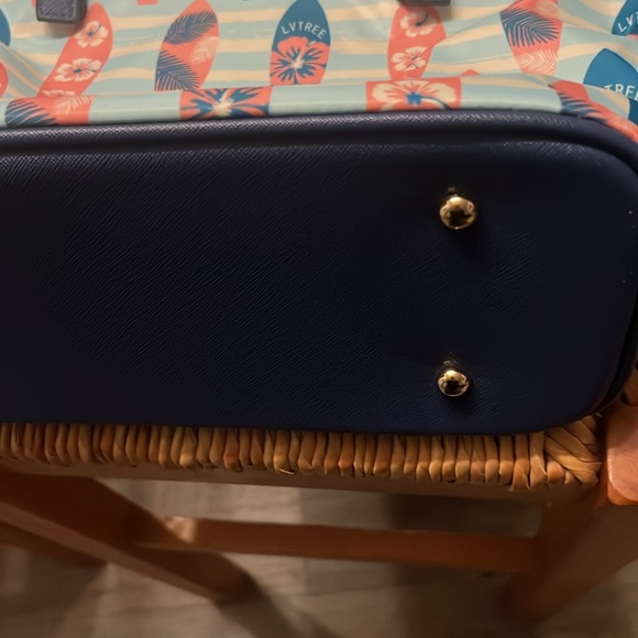 Lvtree tote  blue and pink with surfboards - Picture 9 of 10